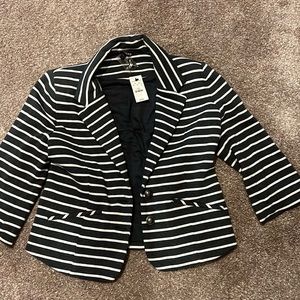Striped blazer